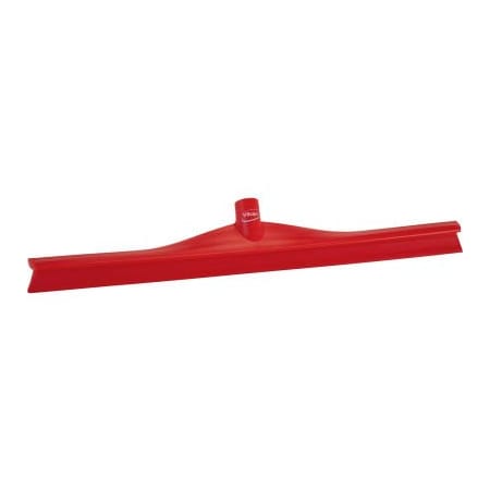 Remco Vikan 24in Single Blade Ultra Hygiene Squeegee, Red 71604